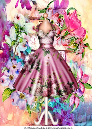 C624-PrettyDresses by Creative Crafts
