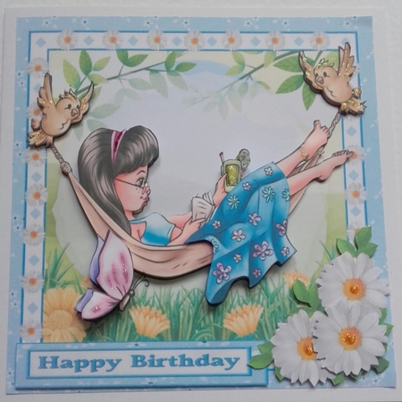 8x8 relaxing hammock days mini kit by Su Fitzgerald