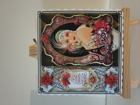 Festive Art Deco 2 Mini Page Kit   by Susan Coates