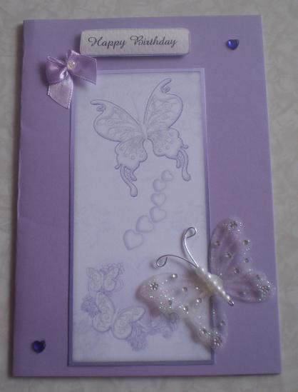 Romantic Butterflies in Lavender by Sue Cooper