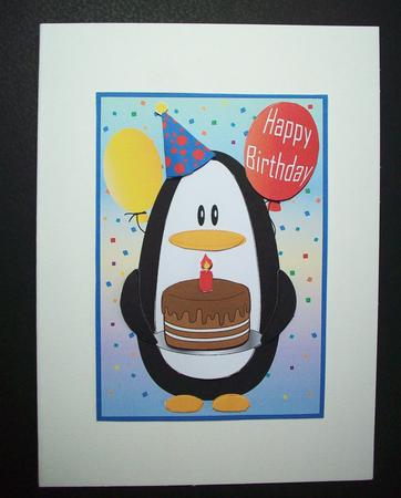 Step by Step Penguin for Children's Birthdays by Sue Holt