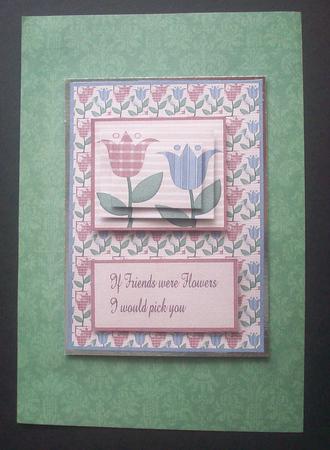 If Friends Were Flowers Tulips by Sue Holt