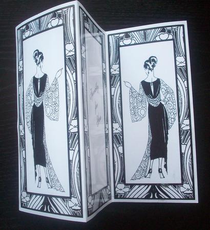 Deco Chic #6 Trifold by Sue Holt