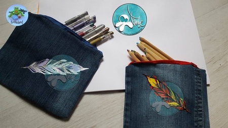 Cutting File InkFeather by Sue Kunkel