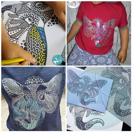 Cutting File Butterfant by Sue Kunkel