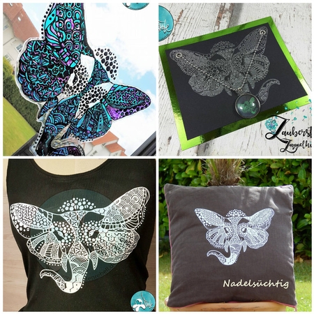 Cutting File Butterfant by Sue Kunkel