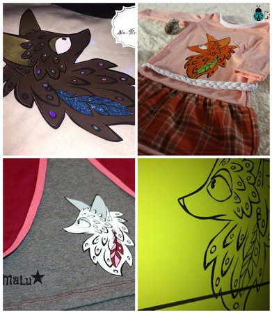 Cutting File IndieFox by Sue Kunkel