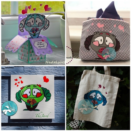 Cutting File Flower Monster by Sue Kunkel