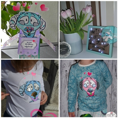 Cutting File Flower Monster by Sue Kunkel