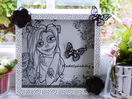 Cutting File Blackflower by Sue Kunkel