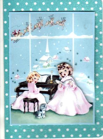 Angels Singing Christmas by Sue McAndrew