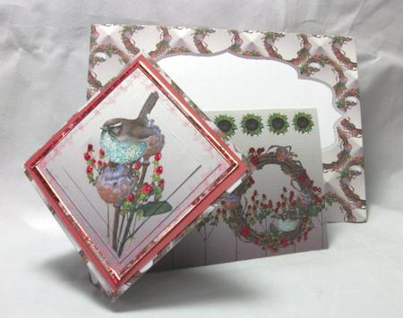Twist Turn Card - Little Wren by Sue Needham