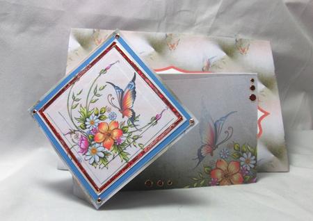 Twist Turn Card - Fantasy Butterfly 1 by Sue Needham