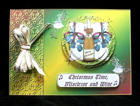 Mistletoe and Wine, Christmas Colours by Sue Needham