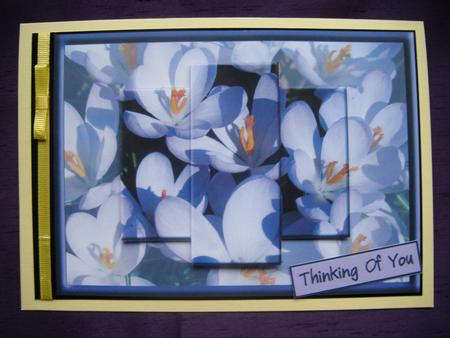 Crocus Panel Pyramid by Sue Prior