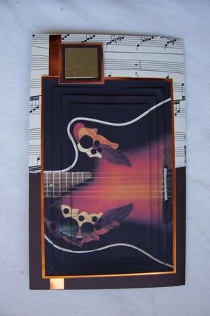 Father's Day Musical Instruments 6 by Sue Prior