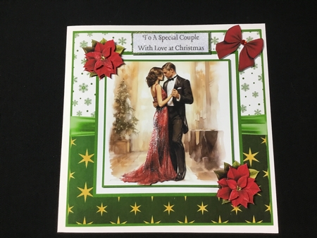 Art Deco Christmas Couple #1 by Sue Pyman
