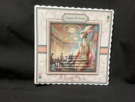 Roaring twenties 6 page pyramage mini kit by Sue Pyman
