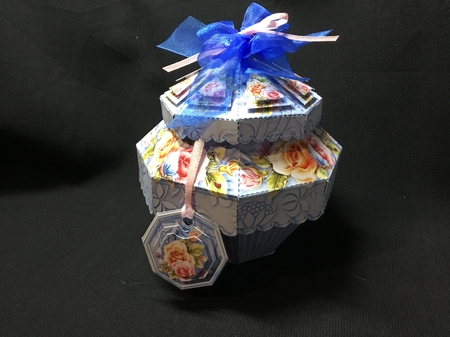 Truly Scrumptious Gift Box Roses and Butterflies by Sue Pyman