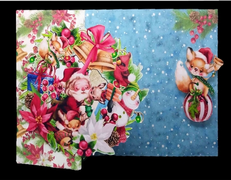 The Merriest Christmas - Decorative Wreaths Kit by Sue Rice