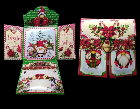 It Will Be Gnomely this Christmas - Folio Card Kit by Sue Rice