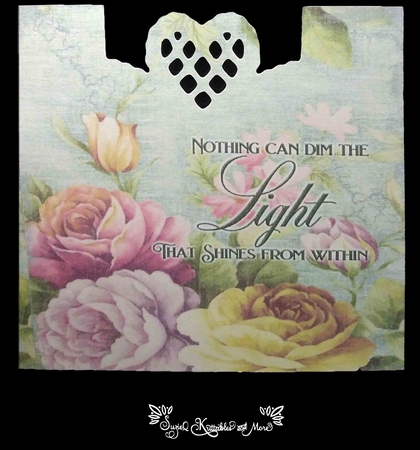 Punch Out Heart Card Template 1 - Cu4cu by Sue Rice