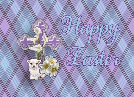 Easter Lamb - Set One - CU Designer Resource For Commercial Use, Personal Use, Card Making, Scrapbooking etc. - Full Size - PNG by Sue Rice
