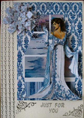 Winter Fashion Lady 101b by Sue Richardson