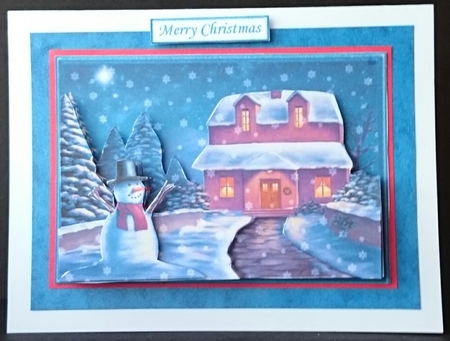 A Wintry Wonderland Step by Step Decoupage by Sue Soules