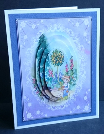 Helping in the Garden Step by Step Decoupage by Sue Soules