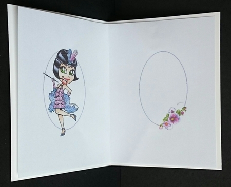 Frieda Flapper and Mae West Insert by Sue Soules