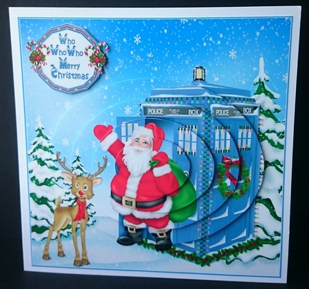 Dr Who Christmas Pyramid by Sue Soules