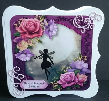Luna Fairy Silhouette - Belle Roses by Sue Soules