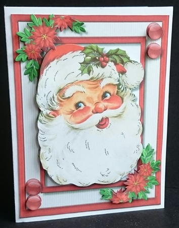 A5 Jolly Santa  by Sue Soules