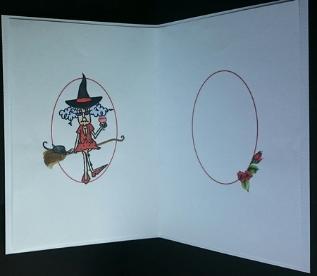 Stella Flys with the Big Girls Birthday/halloween Insert by Sue Soules