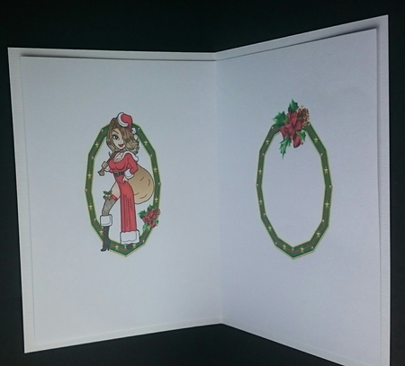 Mrs Claus on the Naughty List Insert by Sue Soules