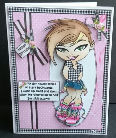 Teen Diva Starts Her Day Backwards by Sue Soules