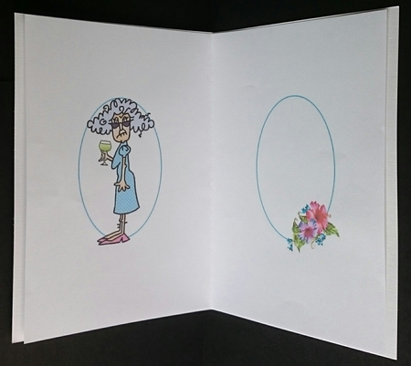 Stella Boo Hoo Birthday Insert by Sue Soules