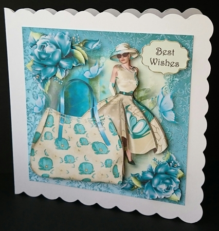 Handbags & Gladrags Race Day Chic - Blue by Sue Soules