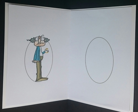 Gus Can Still Cut the Mustard Insert by Sue Soules