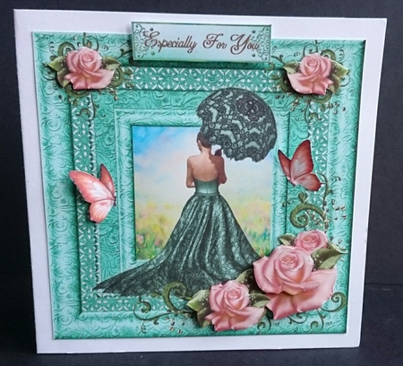 Color My World with Flowers Mint Kit by Sue Soules