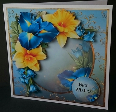 Spring Iris Bouquet by Sue Soules