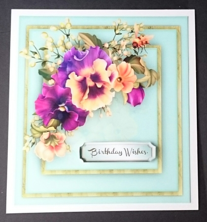 Mama's Beautiful Pansy's by Sue Soules