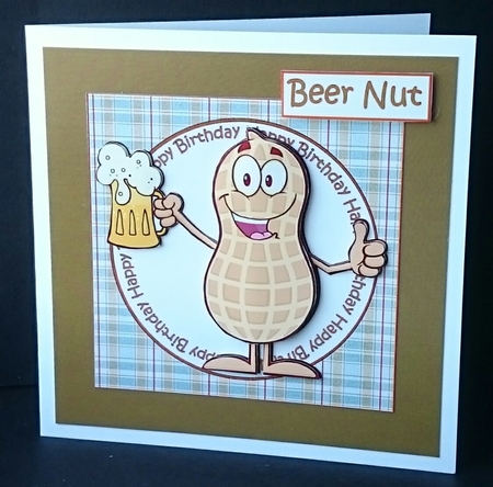 birthday beer nut by Sue Soules
