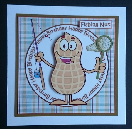 birthday fishing nut by Sue Soules