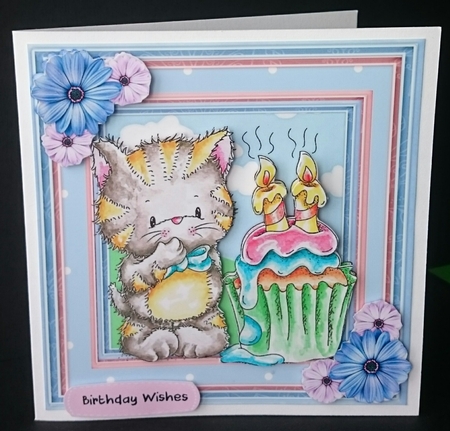 Cupcake Kitty  by Sue Soules