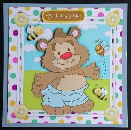 Honey Bear and The Buzzy bees  by Sue Soules