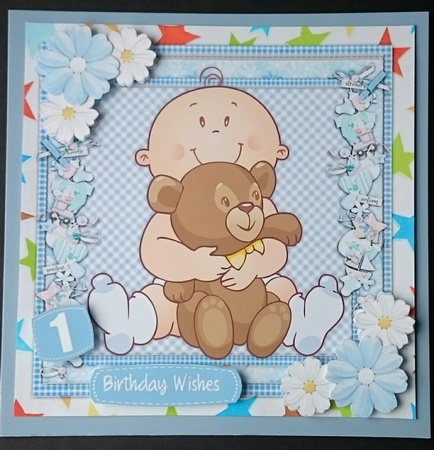 Happy Birthday little One  ( Boy  )  by Sue Soules