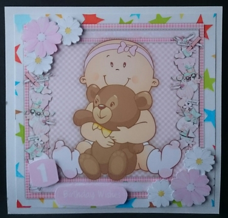 Happy birthday  Little One ( Girl) by Sue Soules