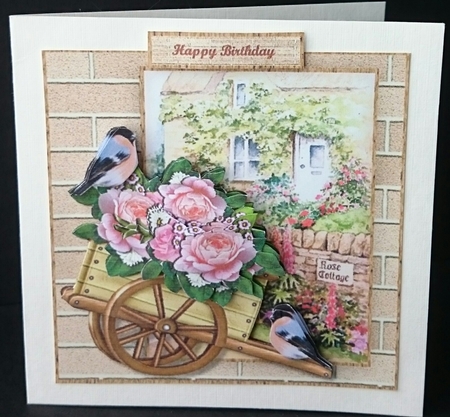 New Home Wheelbarrow by Sue Soules
